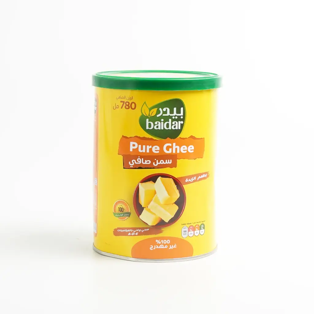 دهن بطعم الزبدة بيدر 780 مل 