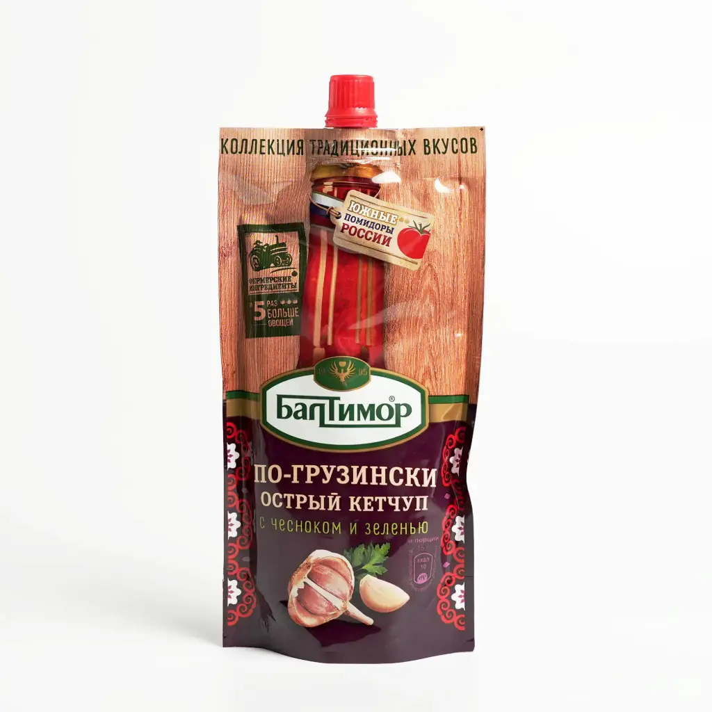 كاتشب كيس بالتيمور حار جورجيان كي دي في 260 غم