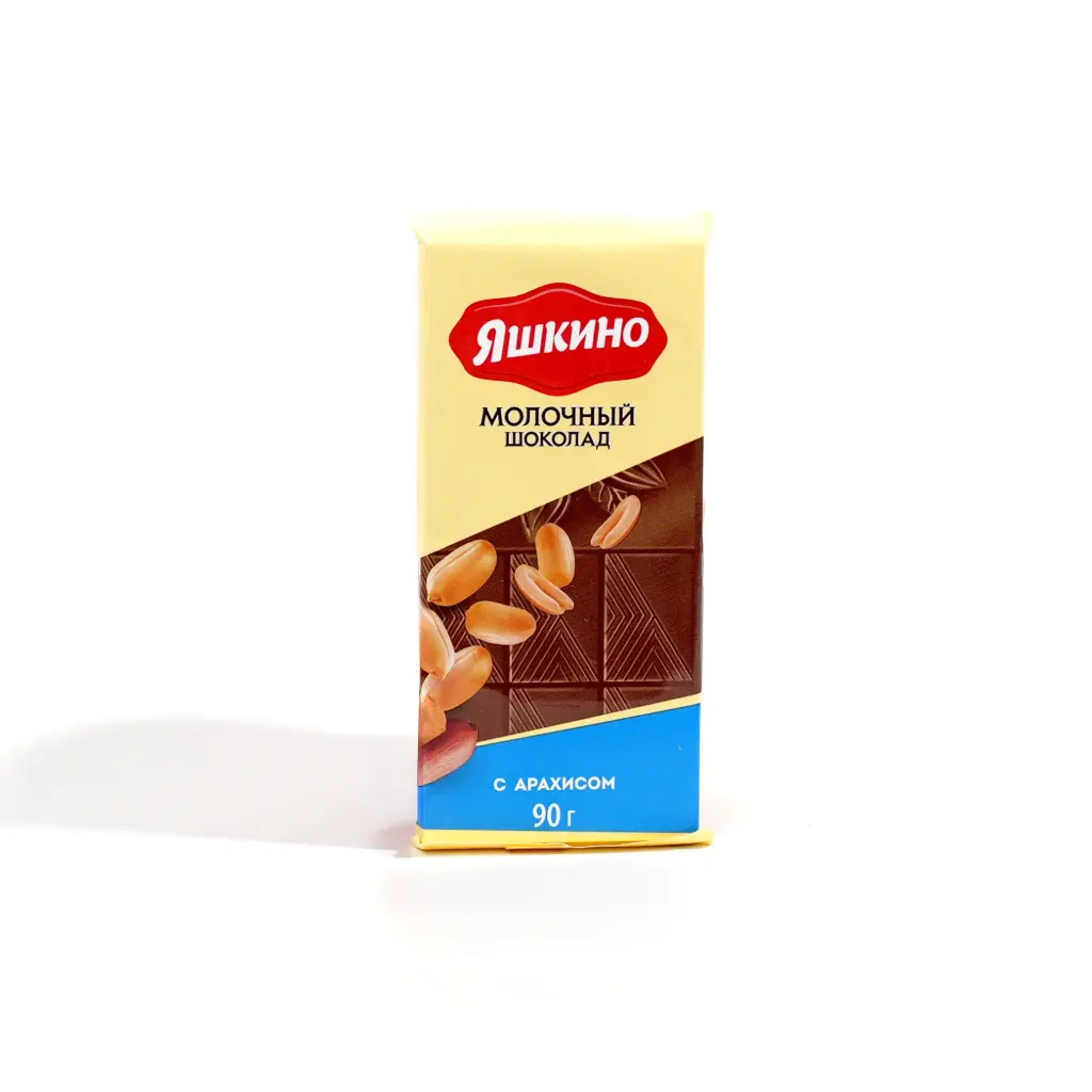 لوح شوكلاتة (KDV) ياشكينو مع الفول السوداني 90 غرام 221