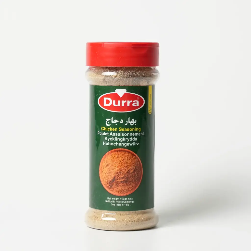 بهارات بهار دجاج جرة بلاستك الدرة 85 غم