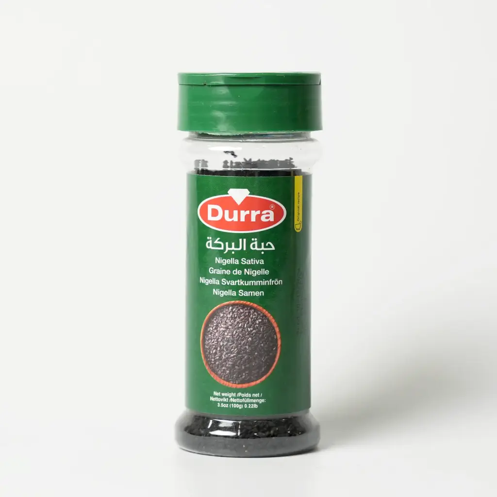 بهارات حبة البركة جرة بلاستك الدرة 100 غم