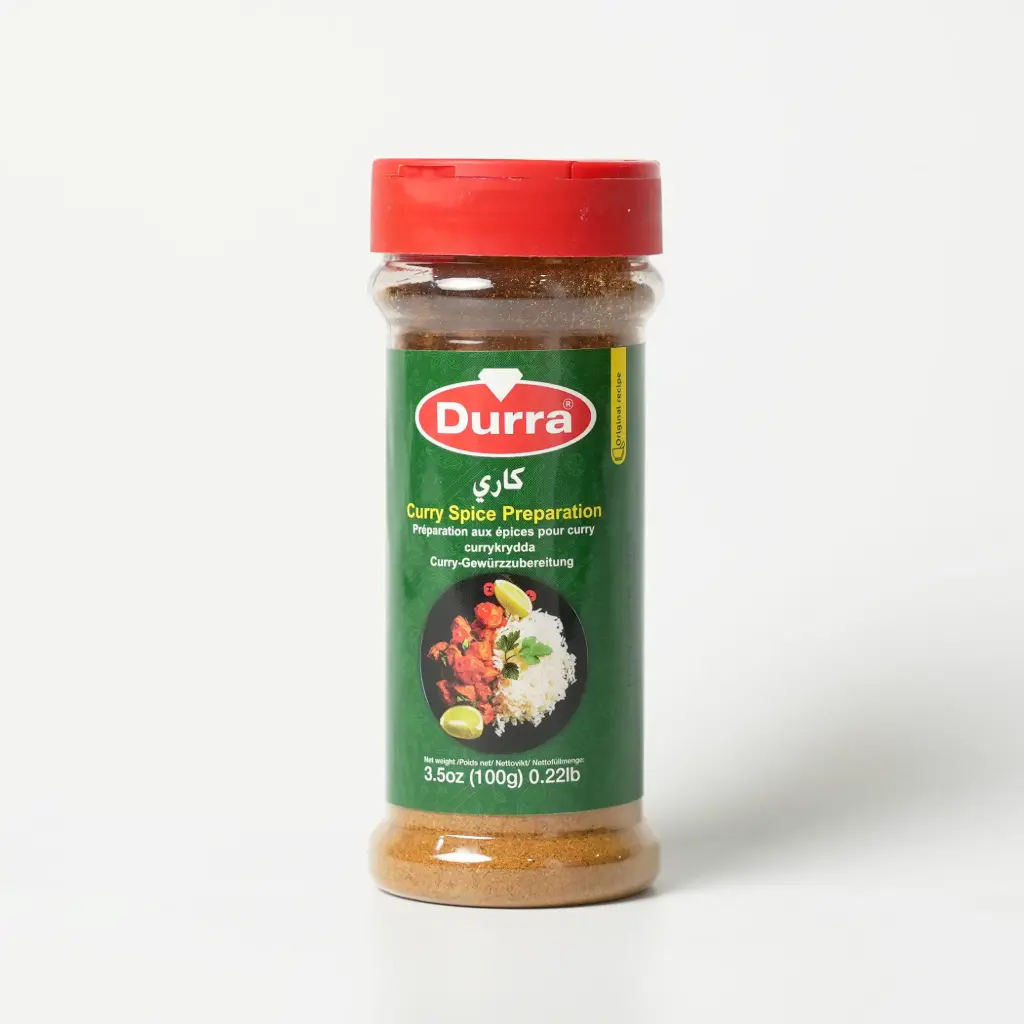 بهارات كاري جرة بلاستك الدرة 100 غم