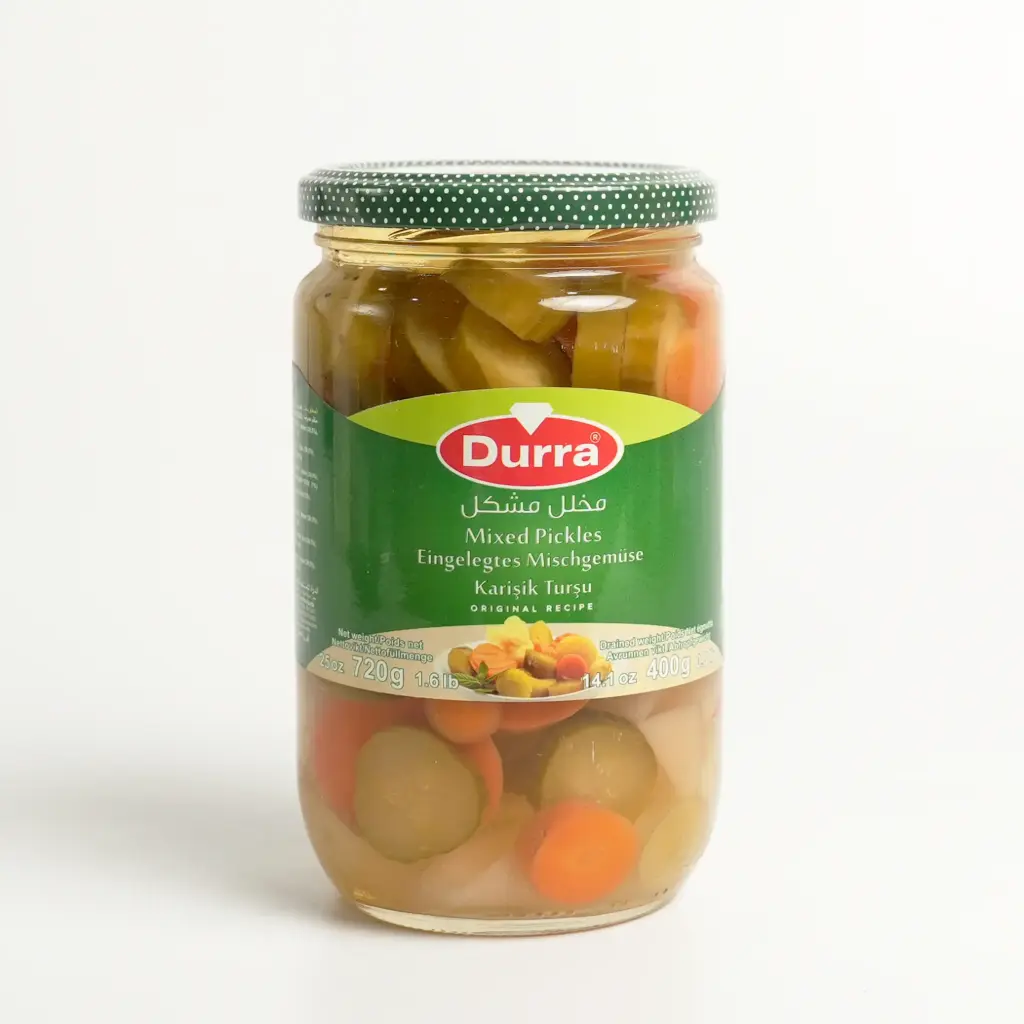 مخلل خضار مشكله الدرة 720 غم
