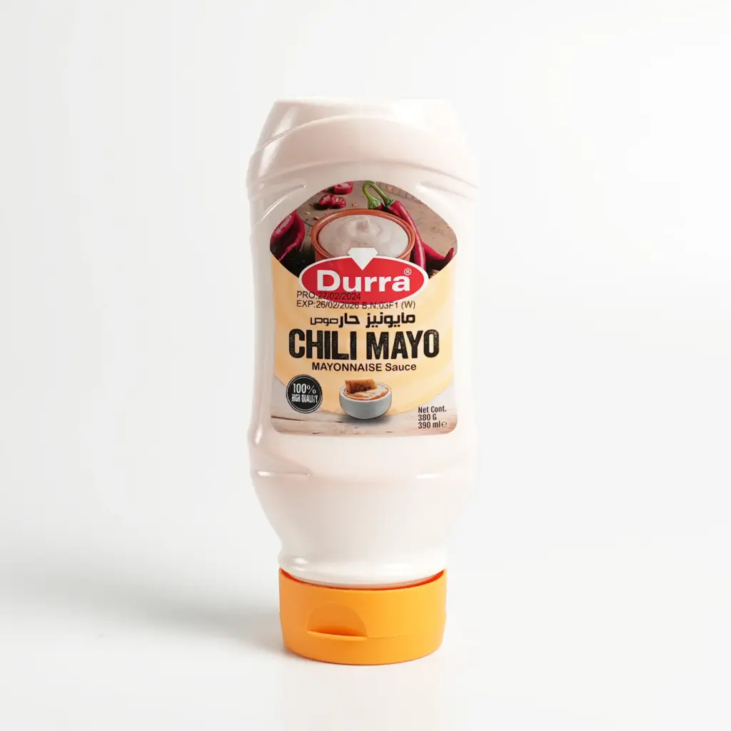 مايونيز حار بلاستيك الدرة 380 غم