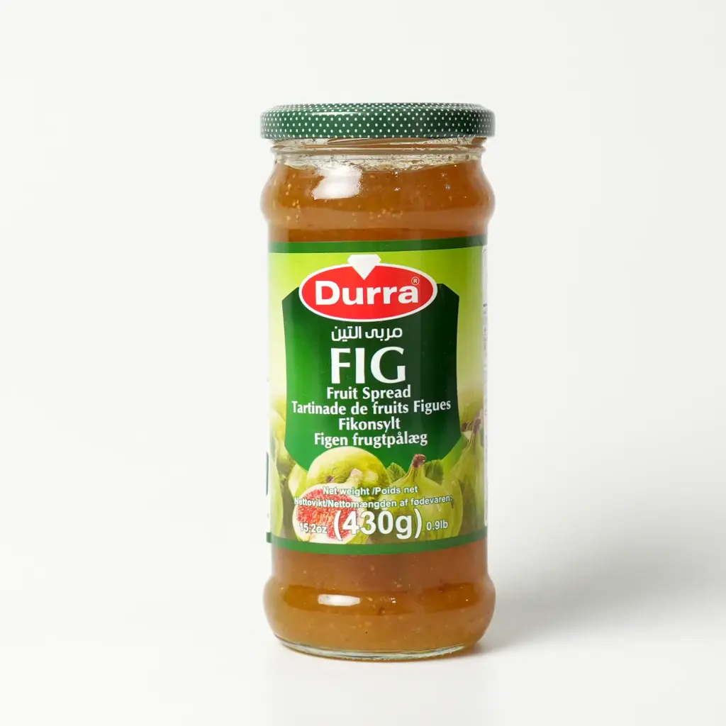 مربى التين زجاجي الدرة 430 غم