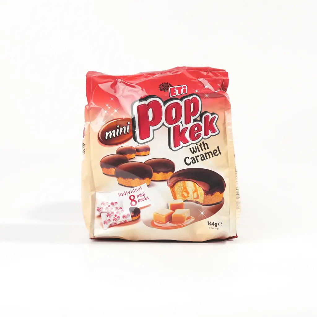 نستلة كيس كراميل بوب كيك 144 غم