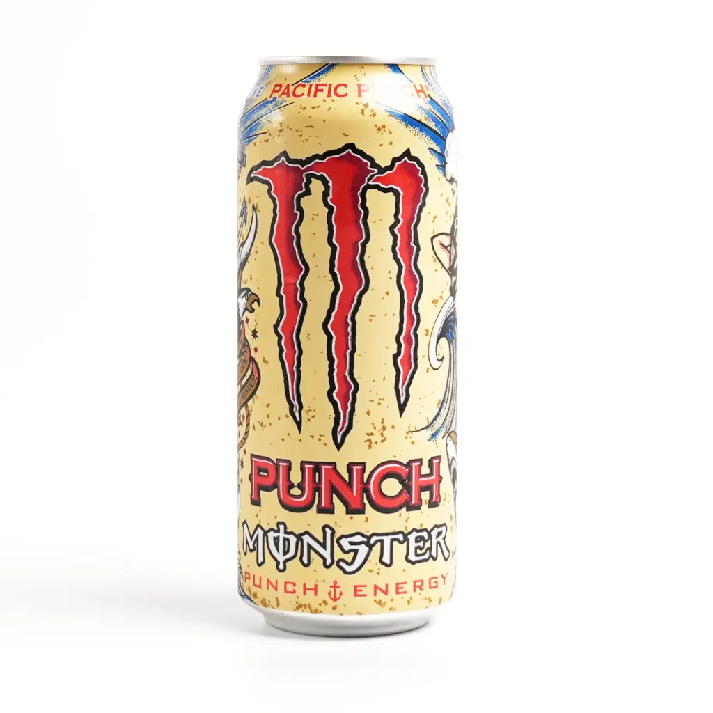 مشروب طاقة خوخ كبير مونستر 500 مل 