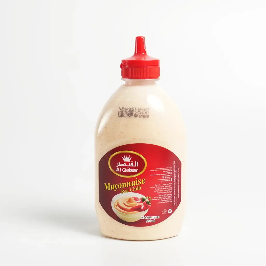 مايونيز عصارة بالفلفل الأحمر الحار قيصر 500 غم