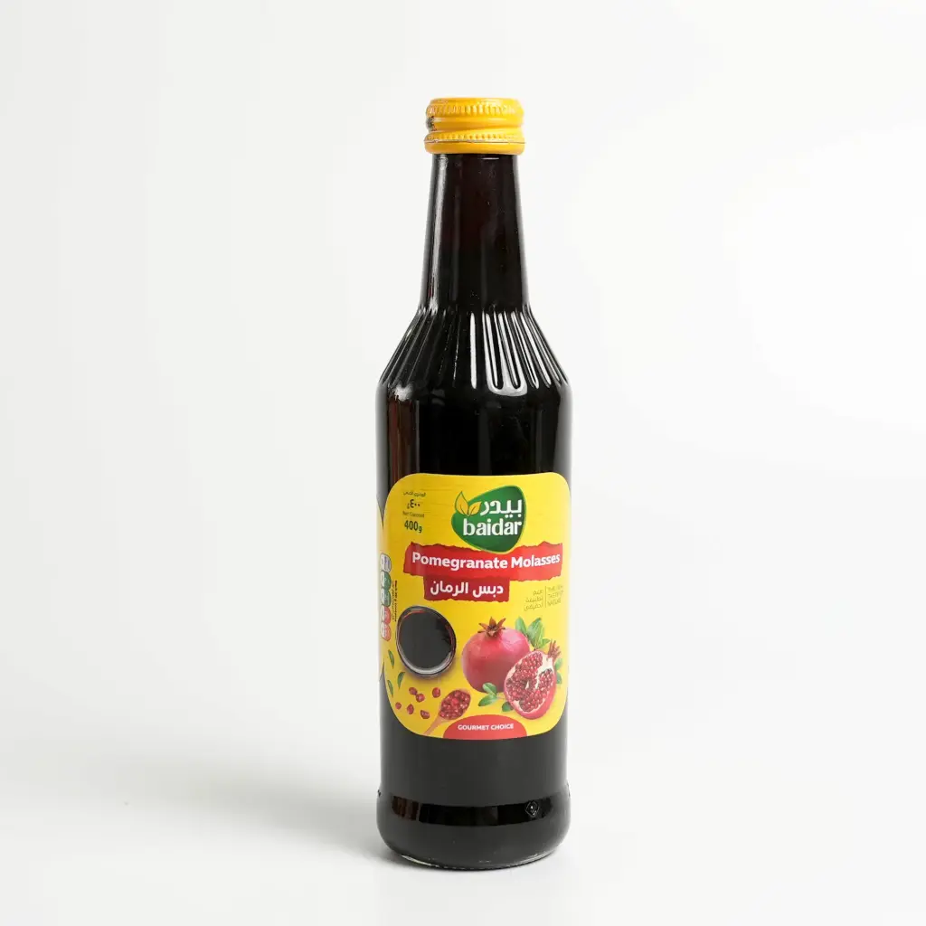 دبس الرمان زجاج صغير بيدر400 غم