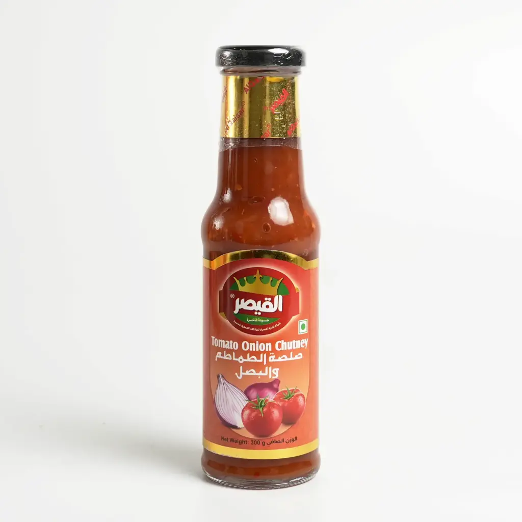 صلصة الطماطم والبصل زجاج 7 قيصر 300 غم