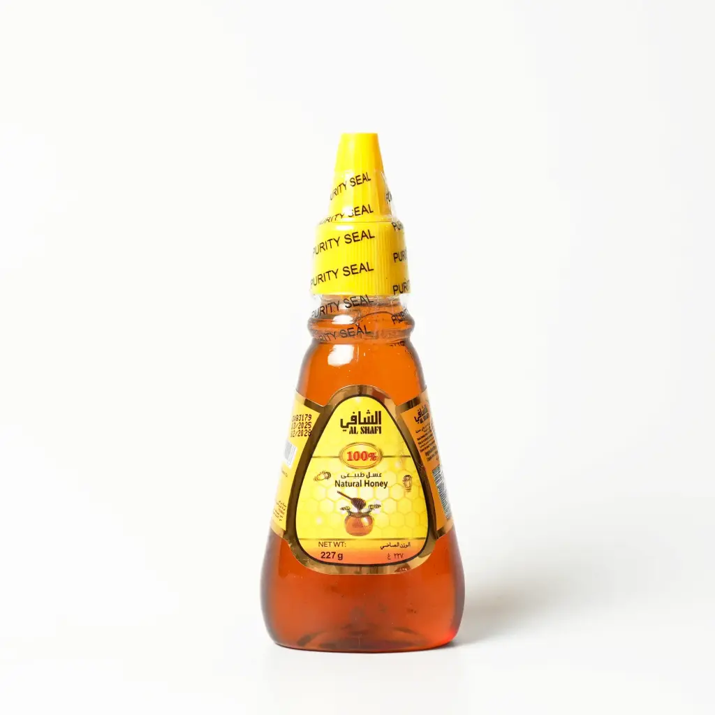 عسل طبيعي عصارة الشافي 227 غم