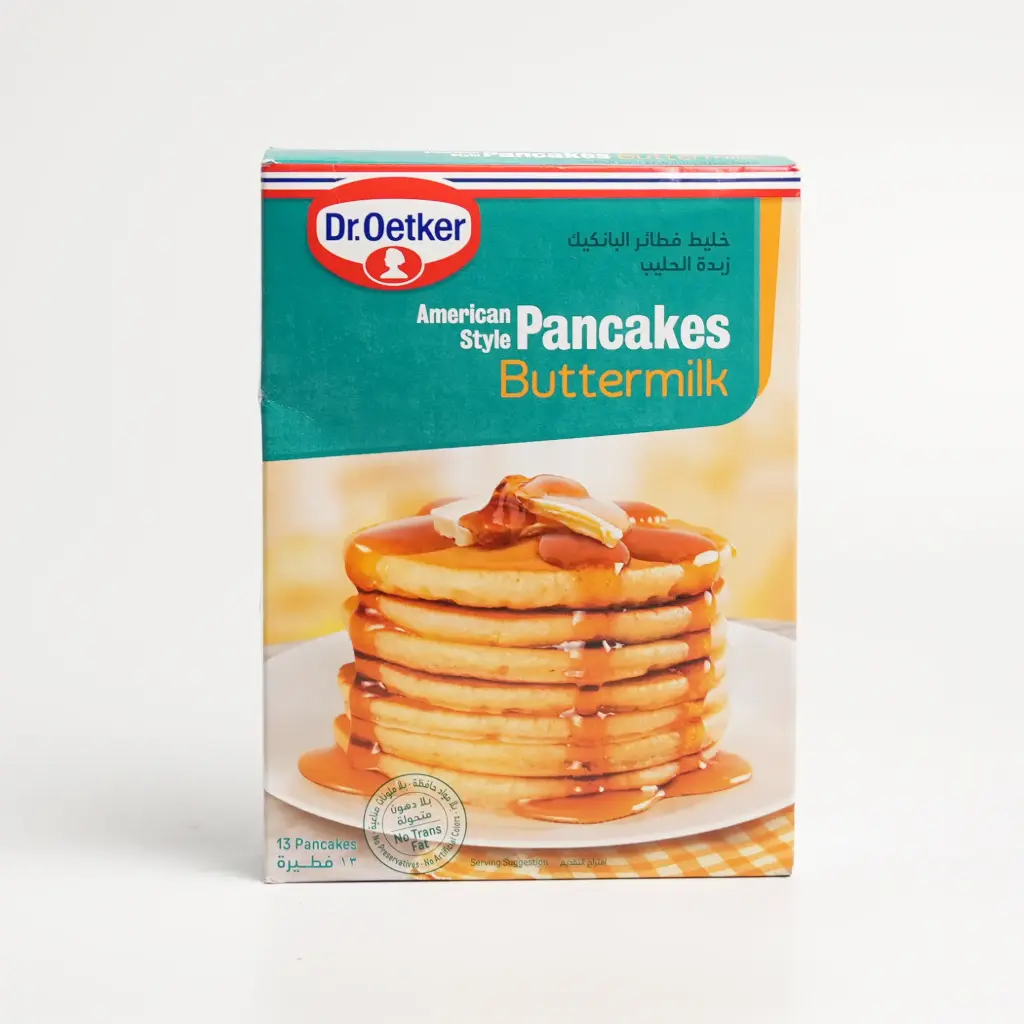 خليط فطائر البانكيك زبدة الحليب دكتور اوتكر 400 غم 