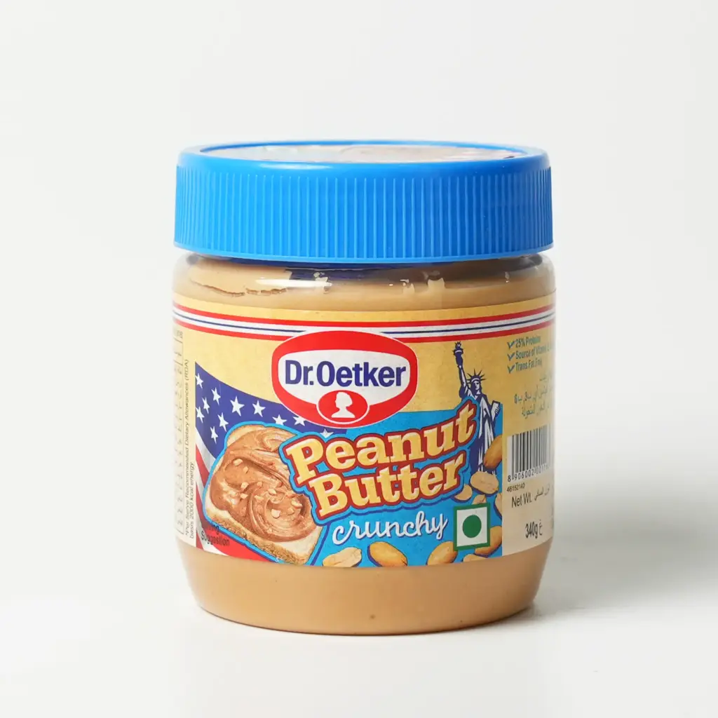 زبدة فول سوداني خشنه دكتور اوتكر 340 غم 