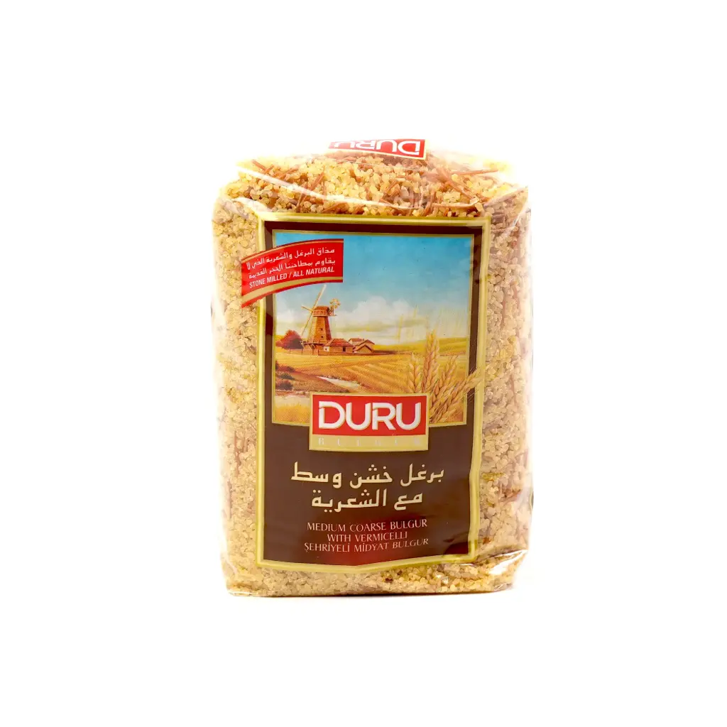  برغل خشن وسط مع شعريه دورو 800 غم  