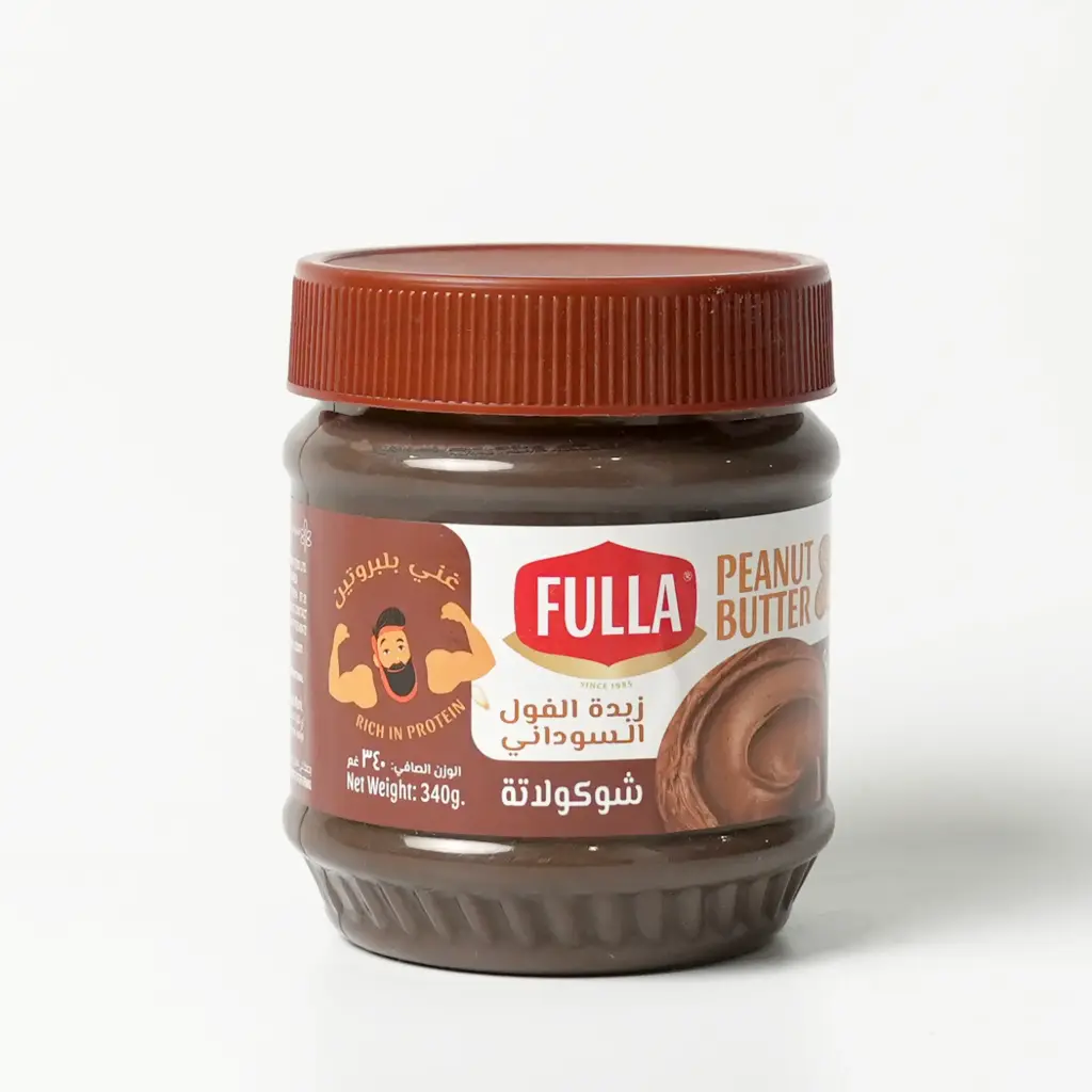 زبدة الفول السوداني شوكولاتة فلة 340 غم  