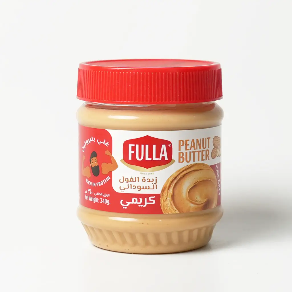 زبدة الفول السوداني كريمي فلة 340 غم  