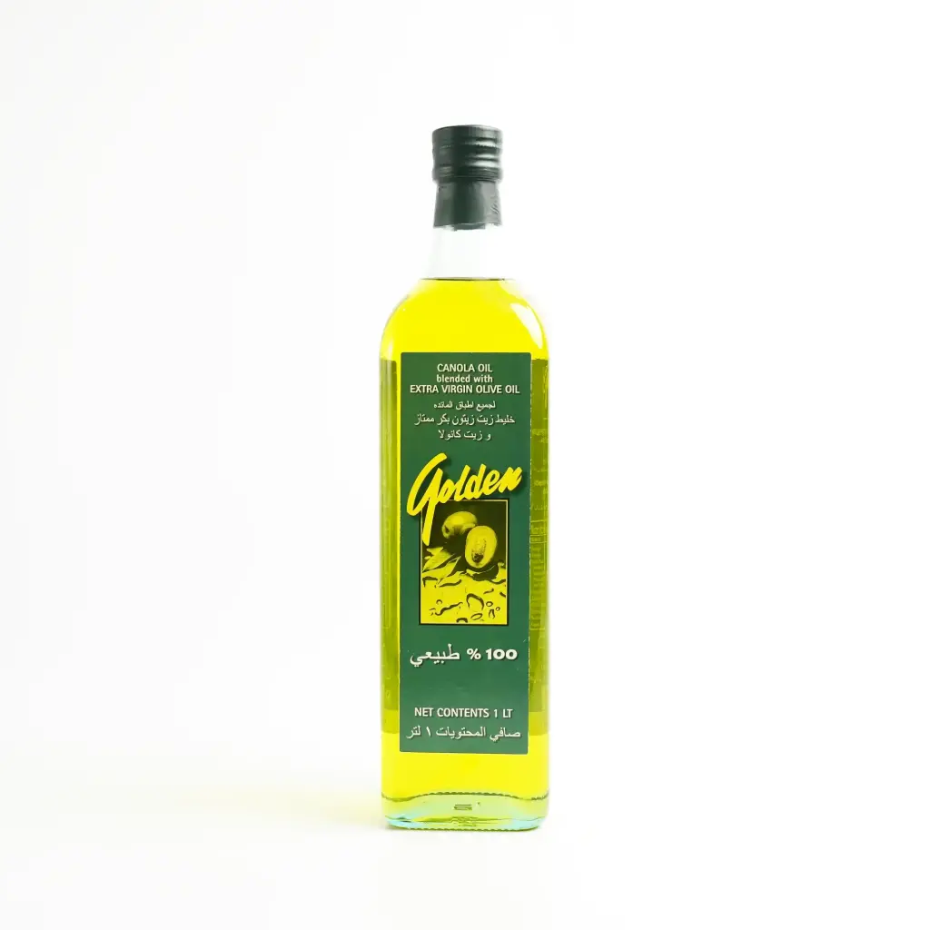 زيت الزيتون زجاج كولدن 1 لتر  
