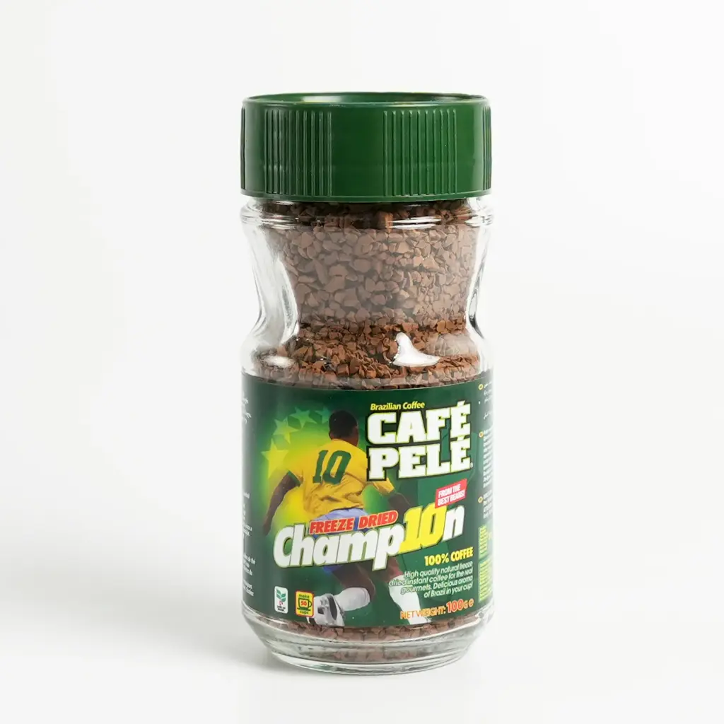 قهوة سريعة التحضير شامبيون زجاج كافية بيلية 100 غم  