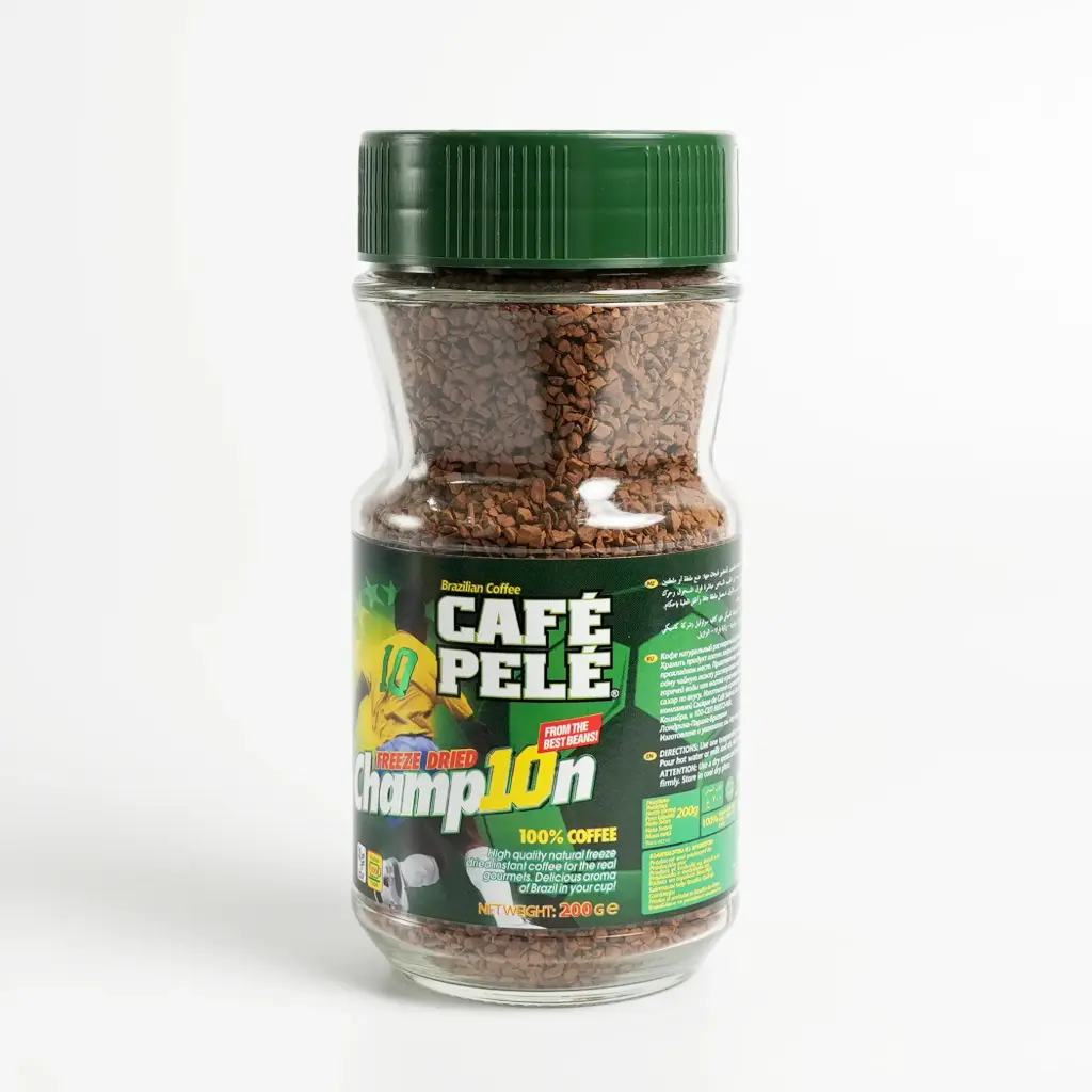 قهوة سريعة التحضير شامبيون زجاج كافية بيلية 200 غم  