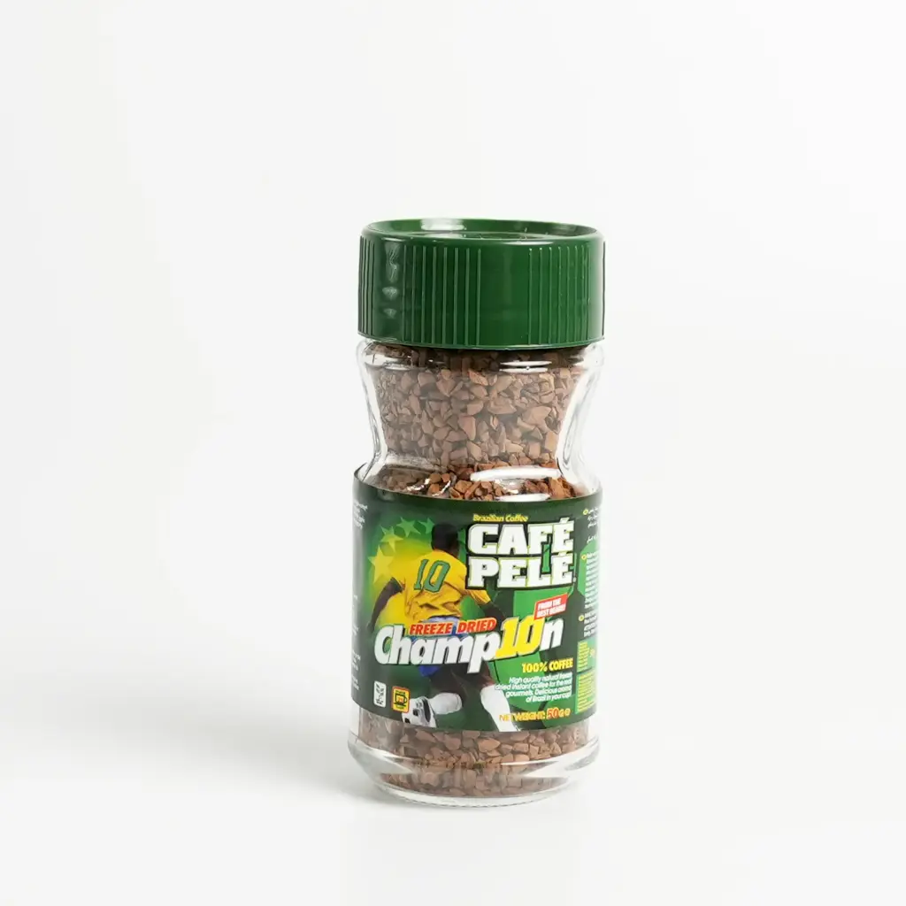 قهوة سريعة التحضير شامبيون زجاج كافية بيلية 50 غم  