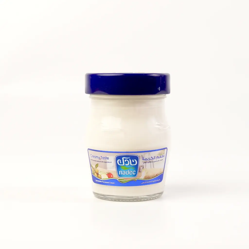  جبنة كريم زجاجي نادك 500 غم