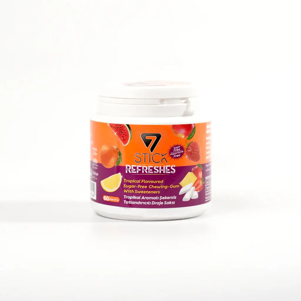 علك علبه فواكه سفن ستيك 80 غم 