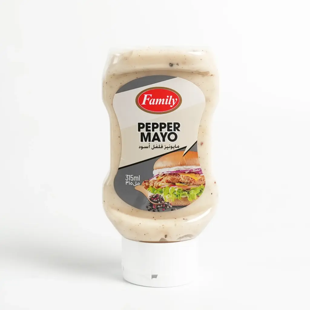 مايونز فلفل اسود فاملي 315 غم 