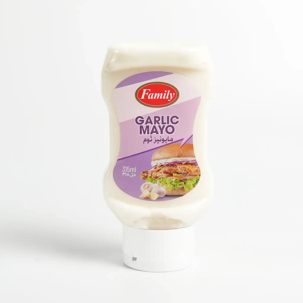 مايونيز ثوم فاملي 315 غم 