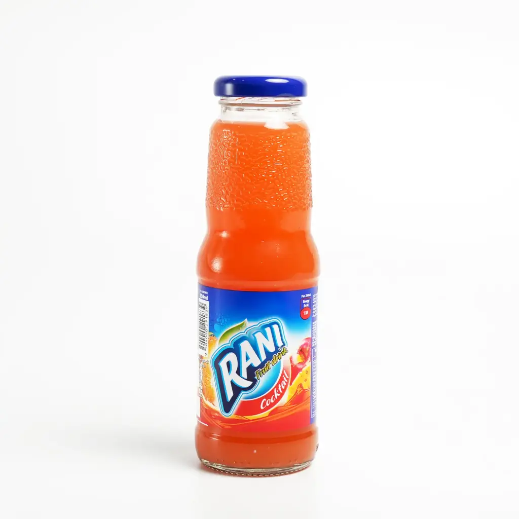 عصير زجاجي كوكتيل راني 250 مل