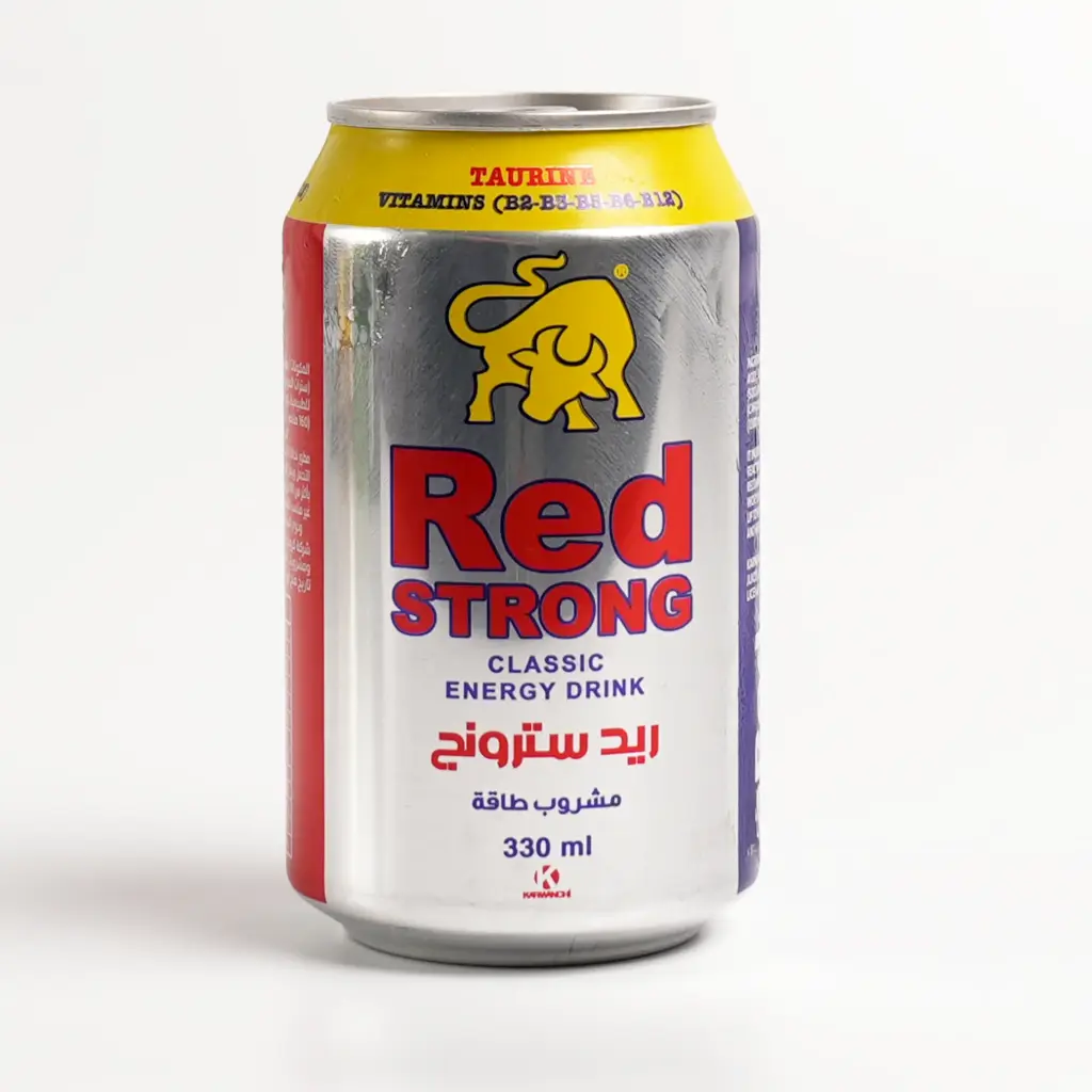 مشروب طاقة علبة معدنية ريد سترونج 330 مل  