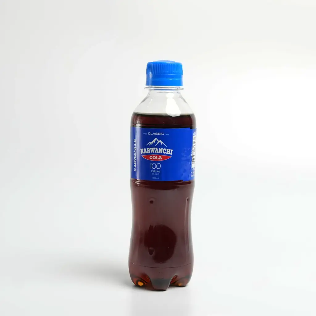 مشروب غازي كولا أزرق علبةبلاستيكية كرونجي 300 مل