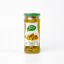 زيتون محشي فليفلة زجاج زهر البستان 370 غم